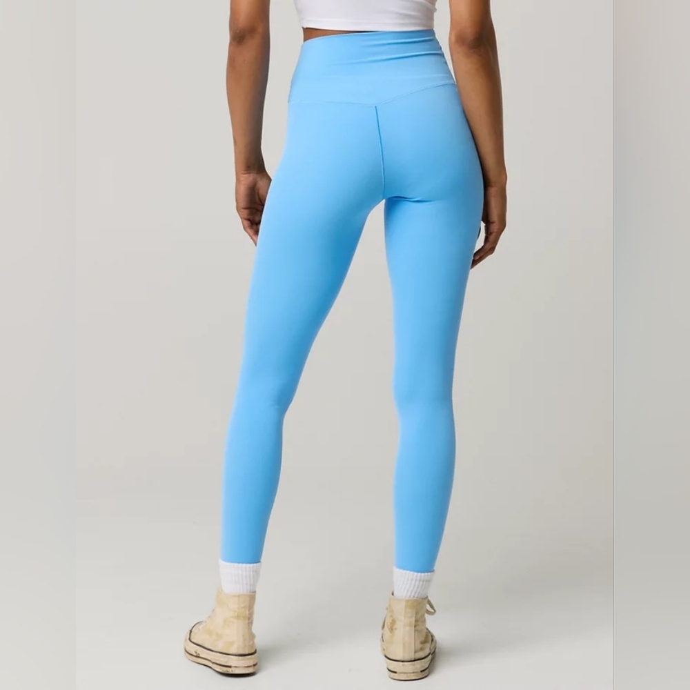 OFFLINE By Aerie Real Me XTRA High Waisted 7/8 Light Blue Leggings NWOT L - Picture 11 of 13
